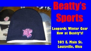 Beatty's Sports Leopards Pink Winter Hat