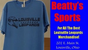 Beatty's Sports Louisville Leopards Lacrosse Light Blue Shirt 2015