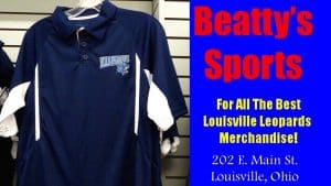 Louisville Leopards Blue Polo Shirt Fall 2016 - Beatty's Sports