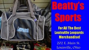 Louisville Leopards Grey Bag - Beatty's Sports - Fall 2016