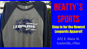 Beatty's Sports - Louisville Leopards Softball Shirt 2018