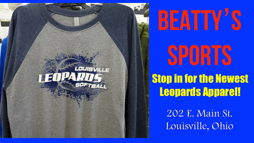 Beatty's Sports - Louisville Leopards Softball Shirt 2018