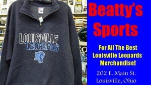 Beatty's Louisville Leopards Grey Sweatshirt Jacket 2017