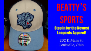 Louisville Leopards White and Blue Hat 2017