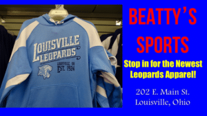Louisville Leopards Light Blue Hoodie Established 1924 - Beatty's Sports Fall 2017