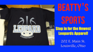Louisville Leopards Basketball Navy Blue Shirt - Beatty's Sports 2017