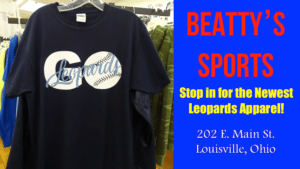 's Sports - Go Leopards Baseball Shirt