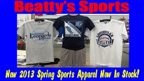 Beatty's Sports Spring Sports 2013