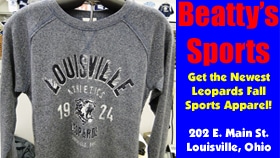 Beatty's Sports Grey Louisville Athletics T-Shirt