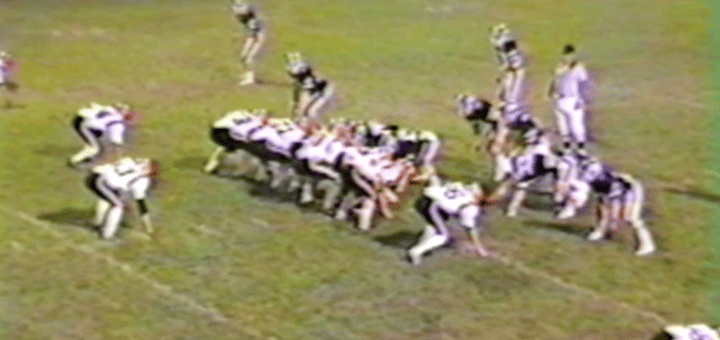 North Canton Hoover Vikings at Louisville Leopards 1983 Football