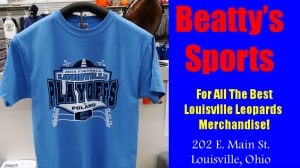 Beatty's Sports Louisville Vs. Poland Playoff Shirt