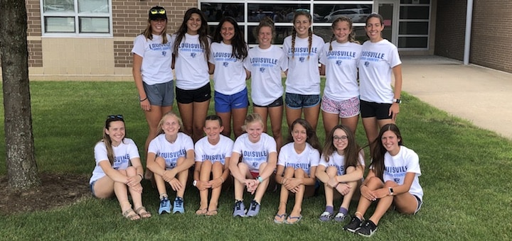 Louisville Leopards Girls Cross Country Team 2019