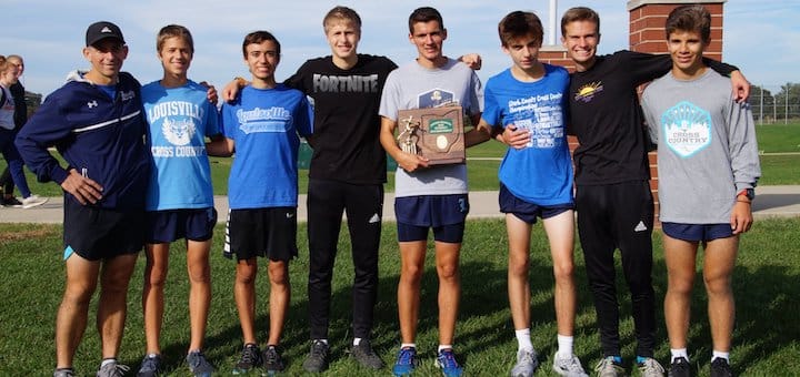Louisville Leopards Boys Cross Country 2019 District Champions