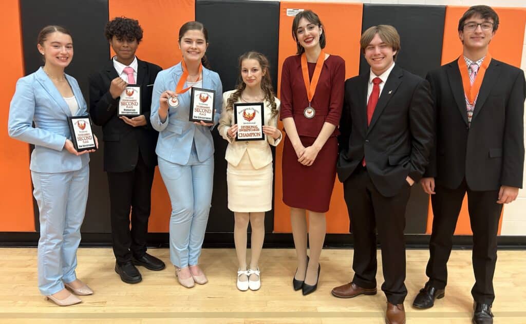 Louisville Speech and Debate Placers at Beavercreek