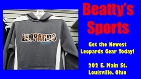 Beatty's Sports Leopard Skin Grey Hoodie