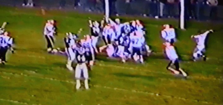 North Canton Hoover Vikings at Louisville Leopards 1987 Football Highlights