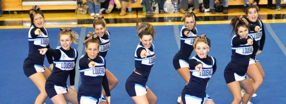 Louisville Leopards Cheerleader Roster