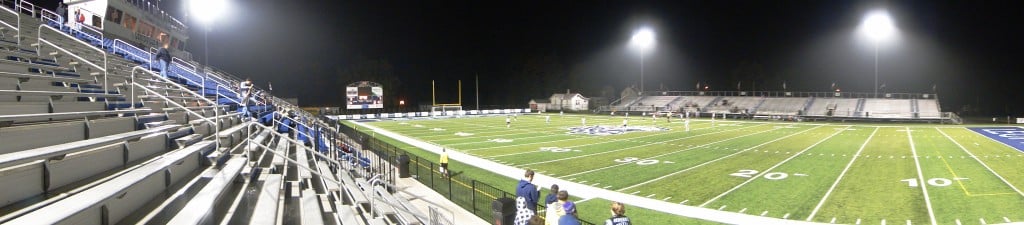 Louisville Leopards Stadium Louisville Leopards Stadium using Panorama Feature on the Sony DSC-HX1 Camera