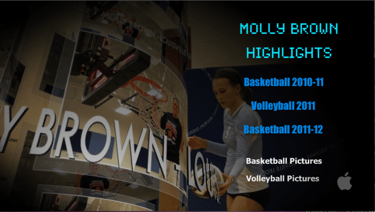 Molly Brown Basketball & Volleyball Highlight DVD