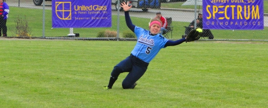 Amy Hoover Catch Louisville Leopards at Jackson Polar Bears Softball
