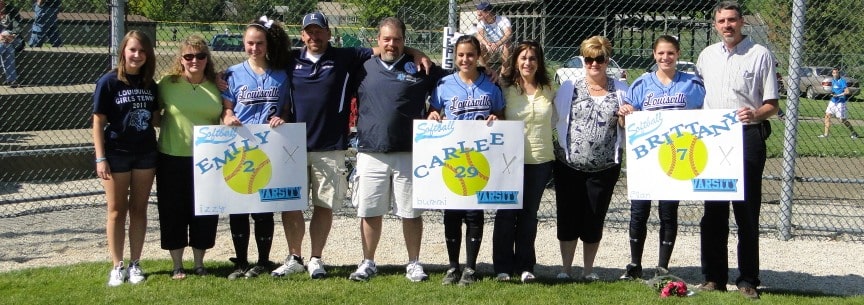 Louisville Lady Leopards Softball Seniors 2012