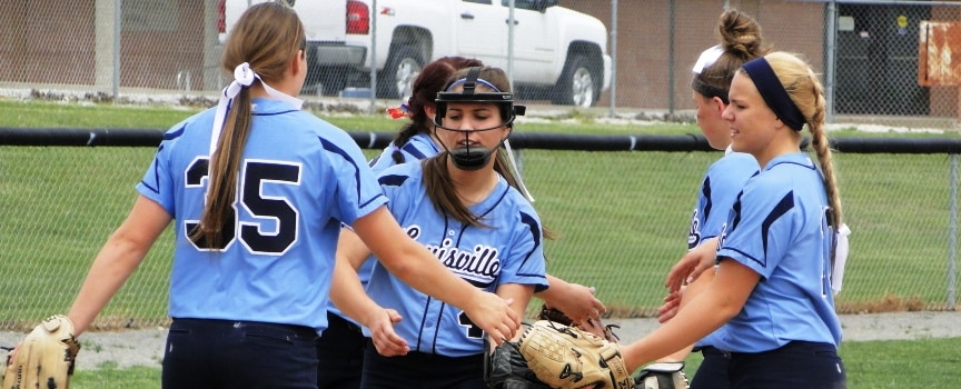Monnot, Falcone, and Rice Louisville Lady Leopards