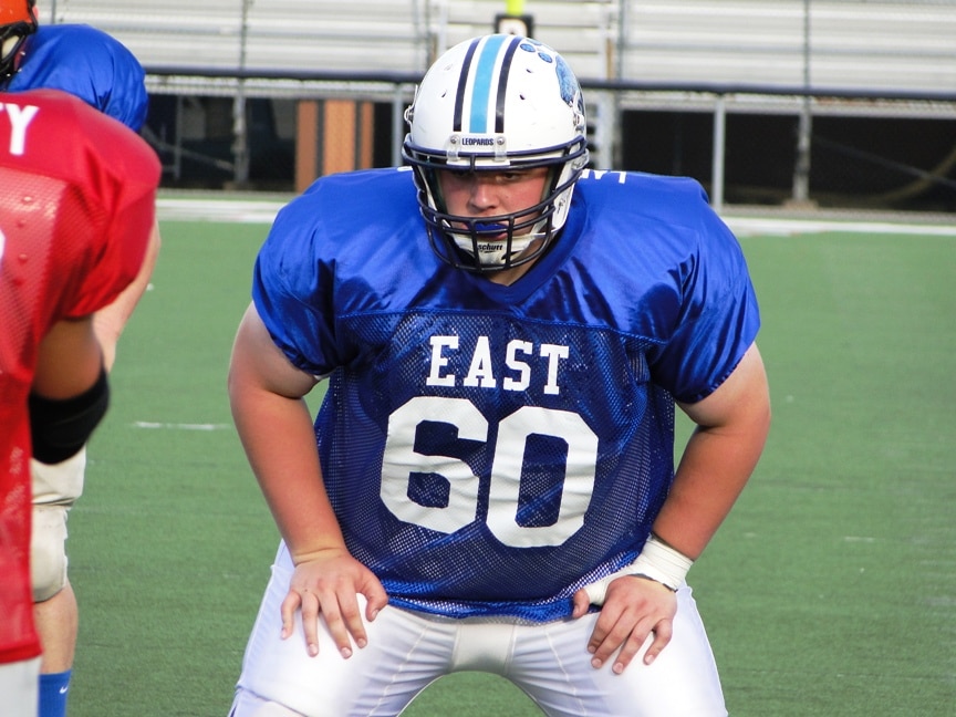 Cole Lautzenheiser Louisville Leopards East-West All-Star Game 2012