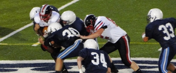 Orrville Red Riders at Louisville Leopards Football Scrimmage 2012
