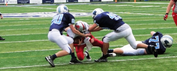 Minerva Lions at Louisville Leopards JV Football 2012