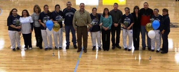 Louisville Lady Leopards Basketball Senior Night 2013