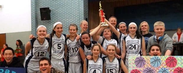 Louisville Lady Leopards 8th Grade Girls Basketball NBC Champions