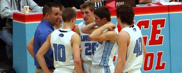 Louisville Leopards Basketball Tournament 2013 Vs. North Canton