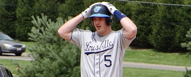 Joey Duckworth Louisville Leopards Baseball Vs. Jackson Polar Bears 2013