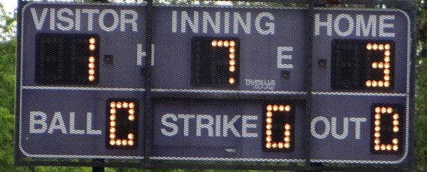 Triway Titans Baseball Scoreboard