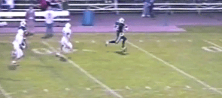 Vic McGoye Louisville Leopards Vs. West Branch Warriors 1999 Football