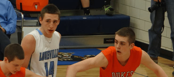 Drew Noble Louisville Leopards Vs. Marlington Dukes Boys Basketball