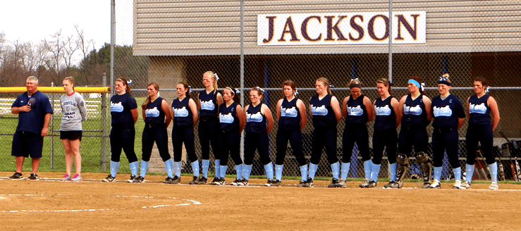 Louisville Lady Leopards Softball Team 2014 at Jackson Polar Bears