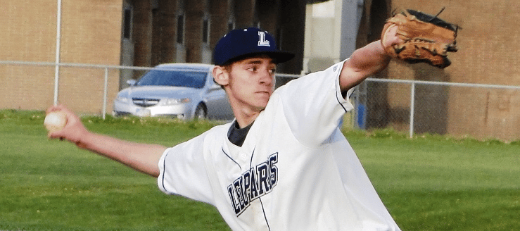 Alex Hollifield Louisville Leopards Pitcher Baseball