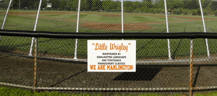 Marlington Dukes Little Wrigley Baseball Field