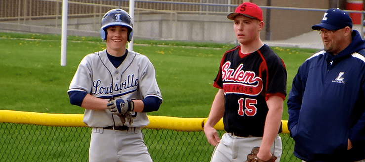 Brock Haren Louisville Leopards Vs. Salem Quakers Baseball