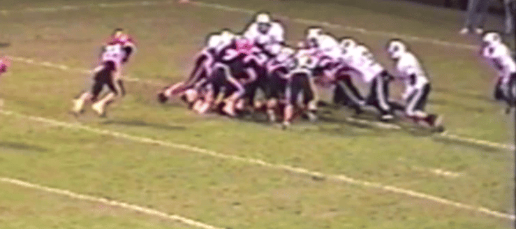 Louisville Leopards at North Canton Hoover Vikings 2004 Football Goal Line Stand