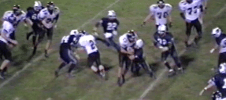 Louisville Leopards Defense Vs. Carrollton Senior Night 2003