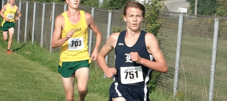 Nick Chaplik Louisville Leopards Boys Cross Country Malone Invitational 2014