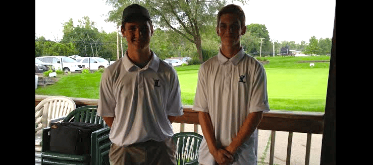 Dan Duplain & Heath Williams Louisville Leopards Golf Seniors 2014