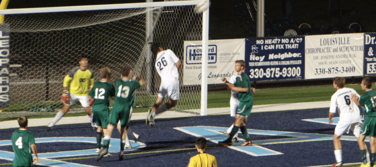 Kobie Shepherd Louisville Leopards Boys Soccer Vs. West Branch
