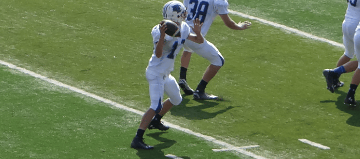 Brody Hahn Louisville Leopards JV Football 2014