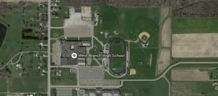 West Branch Warriors High School Campus