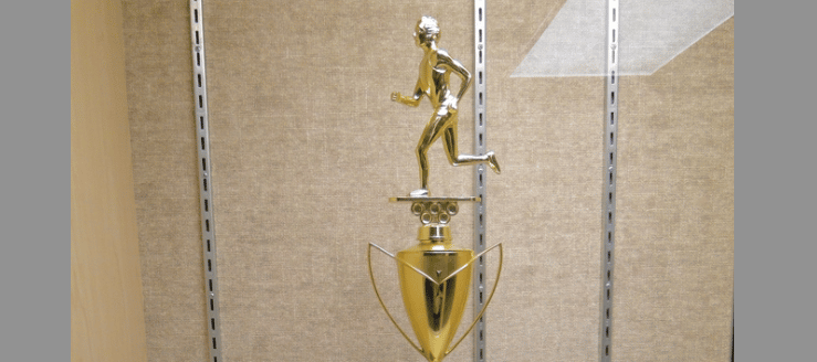 Louisville Leopards Boys Cross Country Championship Trophy Top