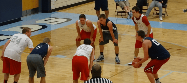 Drew Noble Louisville Leopards Vs. Northwest Indians Boys Basketball Scrimmage