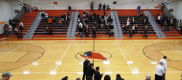 Canfield Cardinals Gymnasium Basketball 2012